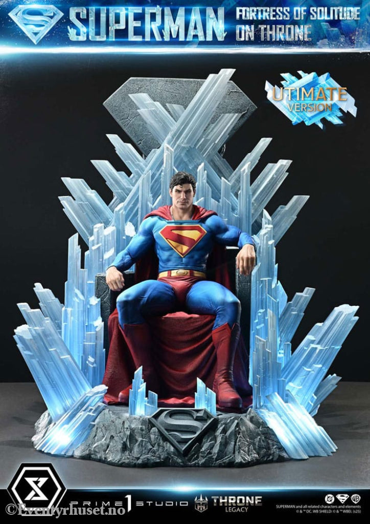 DC Comics Throne Legacy Collection Statue Statue 1/4 Superman Fortress of Solitude on Throne (Design by Gabriele