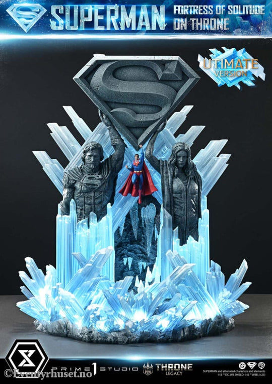 DC Comics Throne Legacy Collection Statue Statue 1/4 Superman Fortress of Solitude on Throne (Design by Gabriele