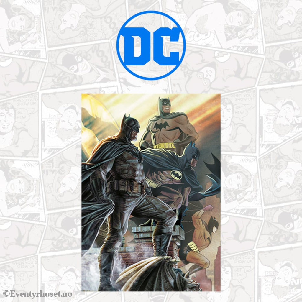DC Comis Art Print Batman 85th Anniversary Limited Edition 42 x 30 cm Home & Gifts