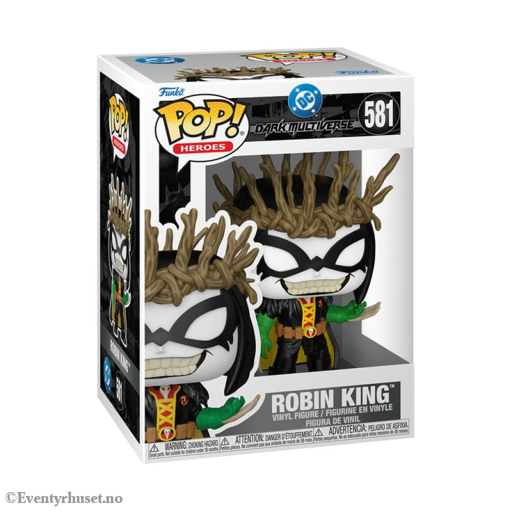 DC Dark Multiverse POP! Heroes Vinyl Figures Robin King 9 cm Collectibles