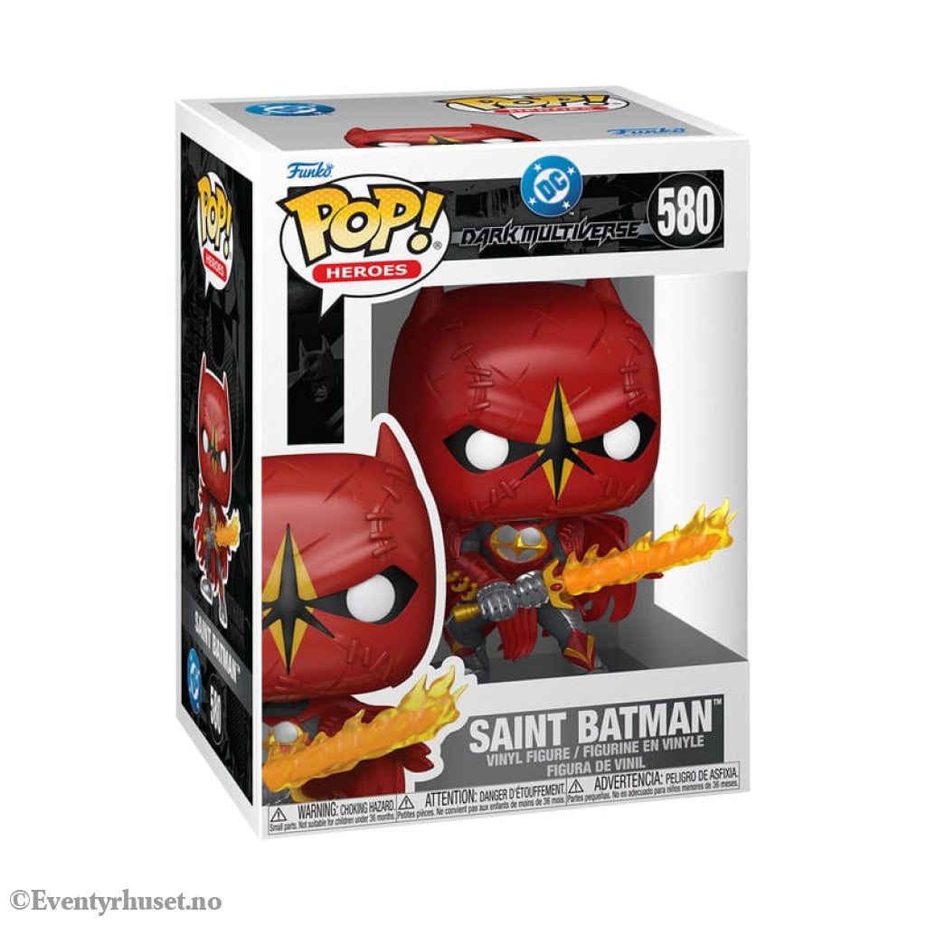 DC Dark Multiverse POP! Heroes Vinyl Figures Saint Batman 9 cm Collectibles