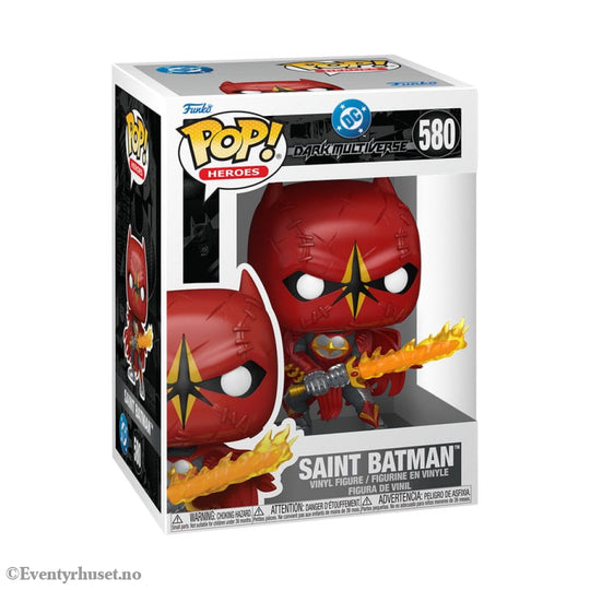 DC Dark Multiverse POP! Heroes Vinyl Figures Saint Batman 9 cm Collectibles