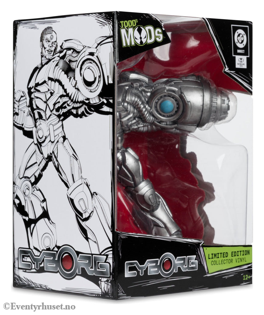 DC Direct Collector Vinyl Statue Cyborg 12 cm. Mint In Sealed Box (MISB)! Actionfigur