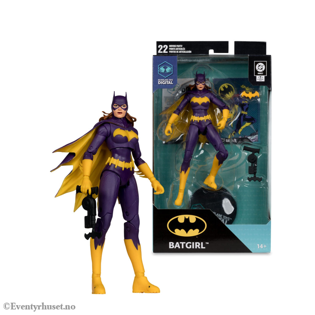 DC Direct McFarlane Toys Digital Action Figure Batgirl (DC Classics) 18 cm. Mint In Sealed Box (MISB)! Actionfigur