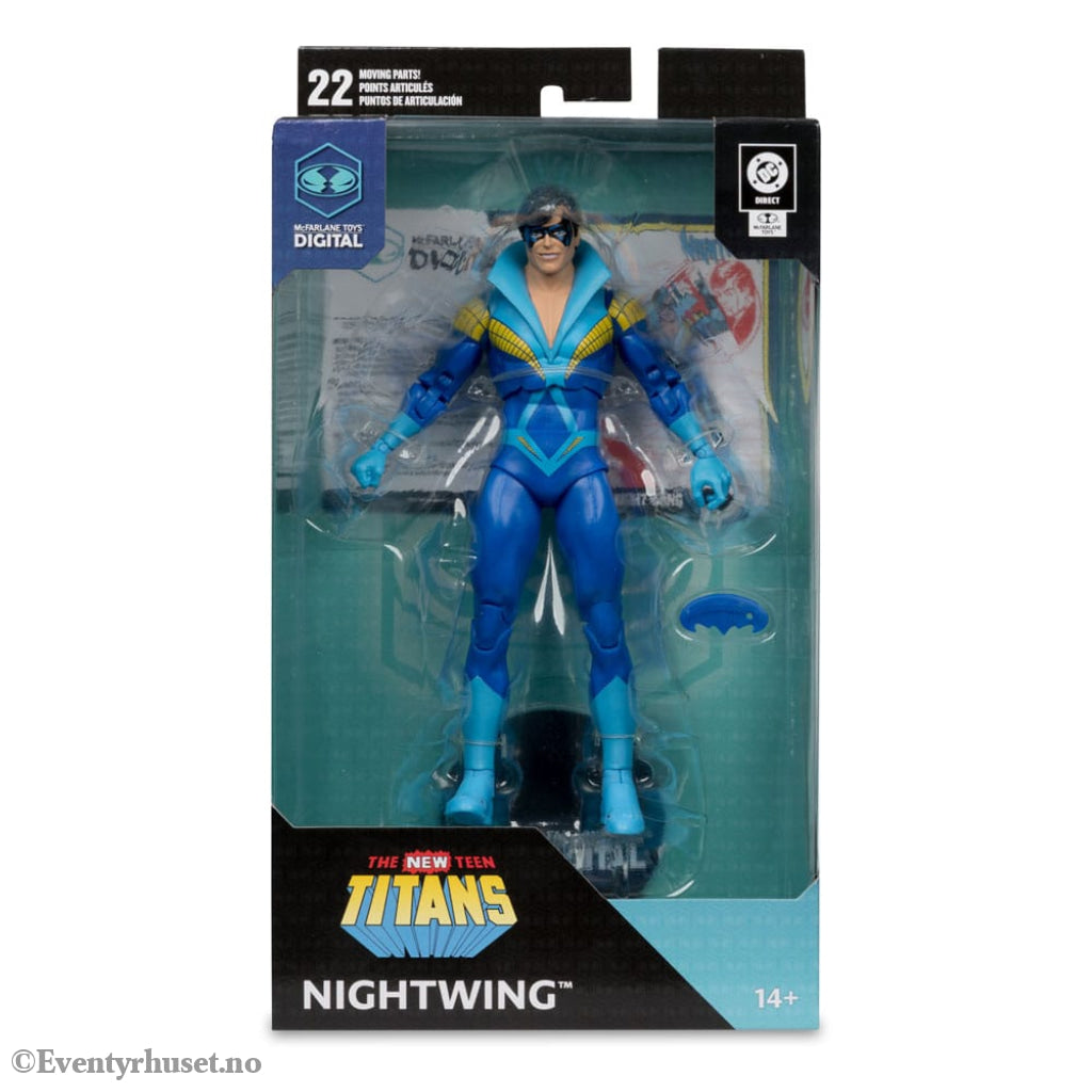 DC Direct McFarlane Toys Digital Action Figure Nightwing (Teen Titans) 18 cm Toys