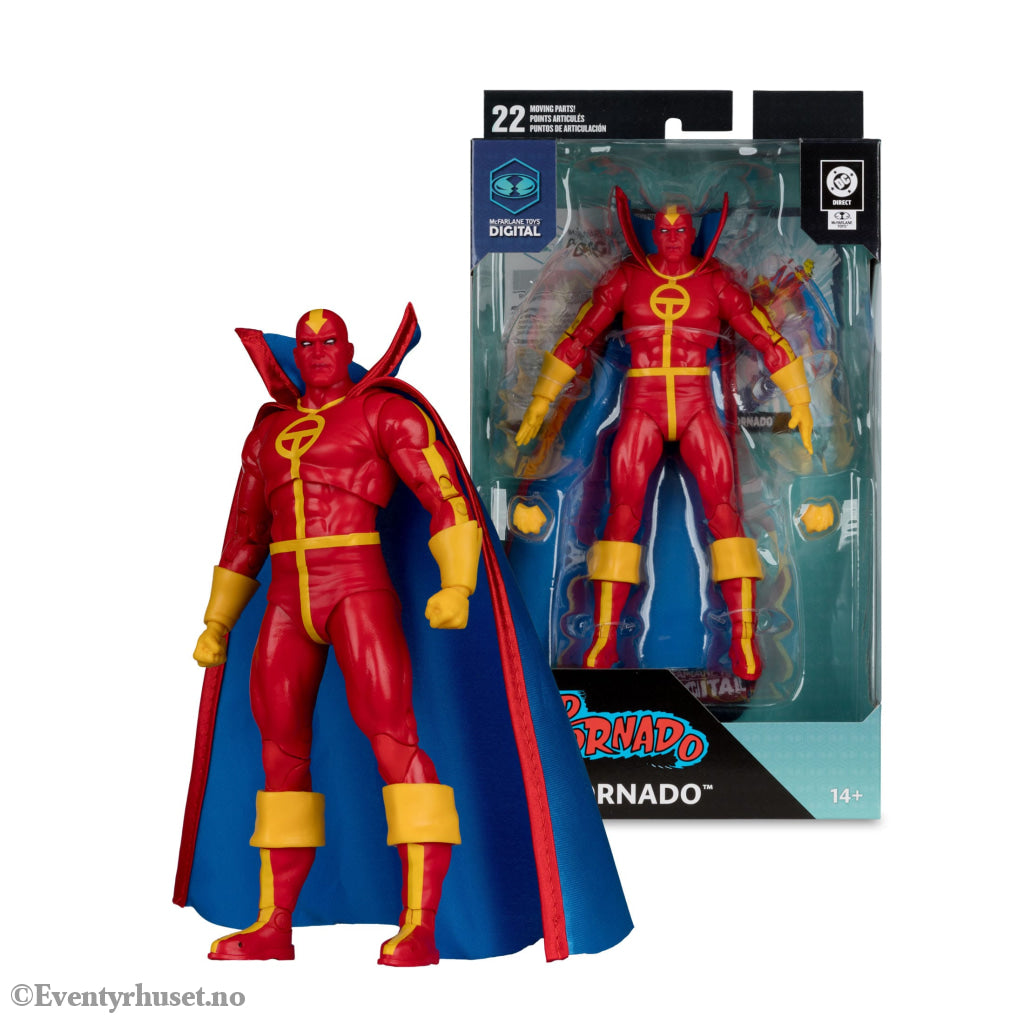 DC Direct McFarlane Toys Digital Action Figure Red Tornado (Bronze Age) 18 cm. Mint In Sealed Box (MISB)! Actionfigur