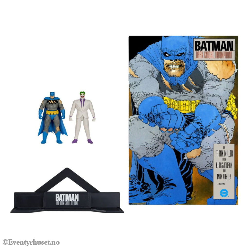 DC Direct Page Punchers Action Figure 2-Pack Batman & The Joker (Batman: The Dark Knight Returns) 8 cm Toys
