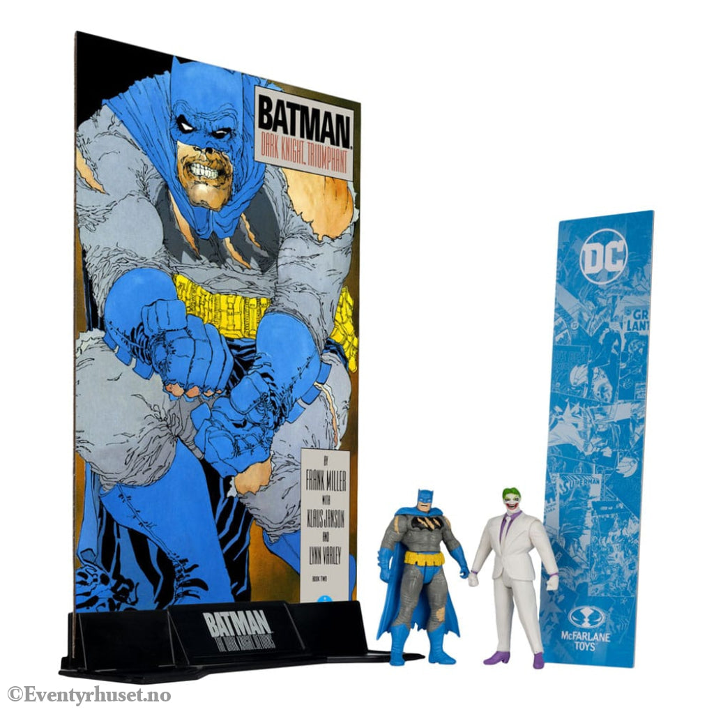 DC Direct Page Punchers Action Figure 2-Pack Batman & The Joker (Batman: The Dark Knight Returns) 8 cm Toys