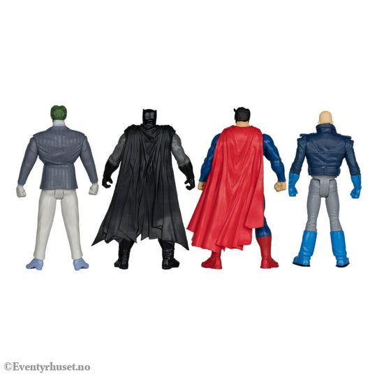 DC Direct Page Punchers Action Figure 4-Pack Batman & Son of Batman & Superman & Joker 7 cm Toys