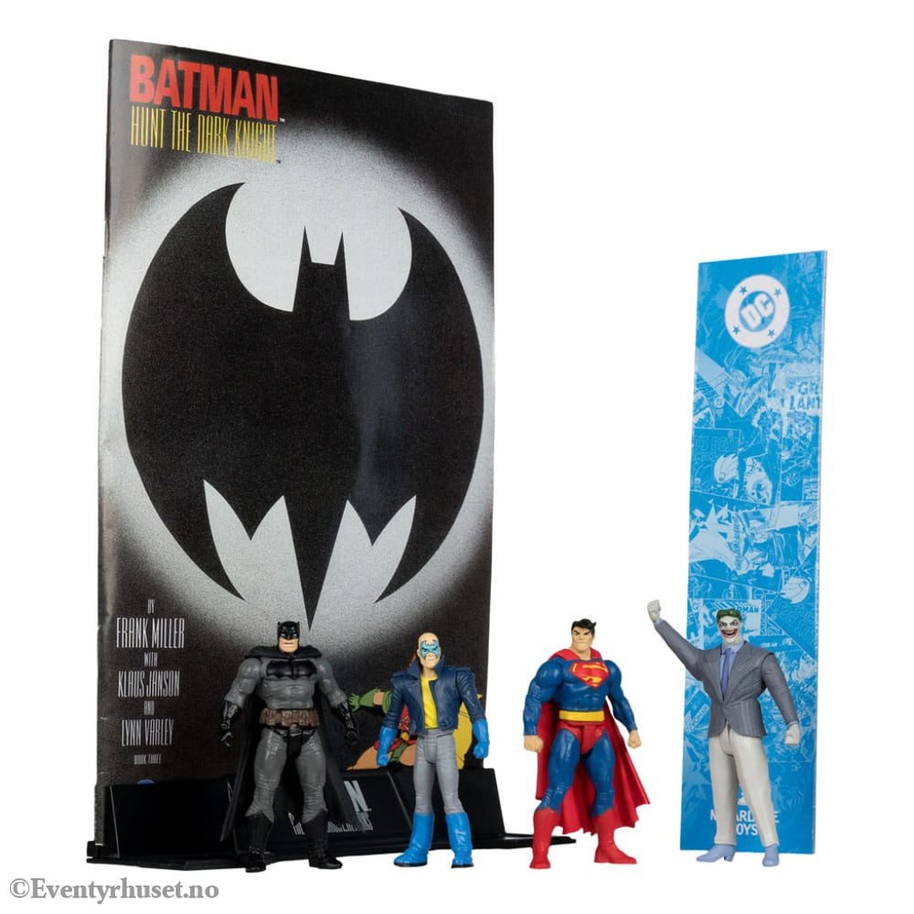 DC Direct Page Punchers Action Figure 4-Pack Batman & Son of Batman & Superman & Joker 7 cm Toys