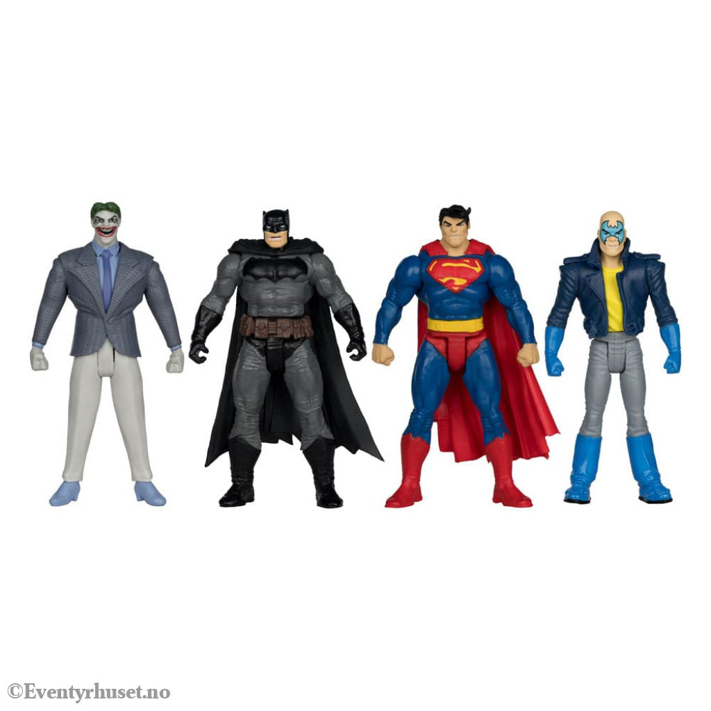 DC Direct Page Punchers Action Figure 4-Pack Batman & Son of Batman & Superman & Joker 7 cm Toys