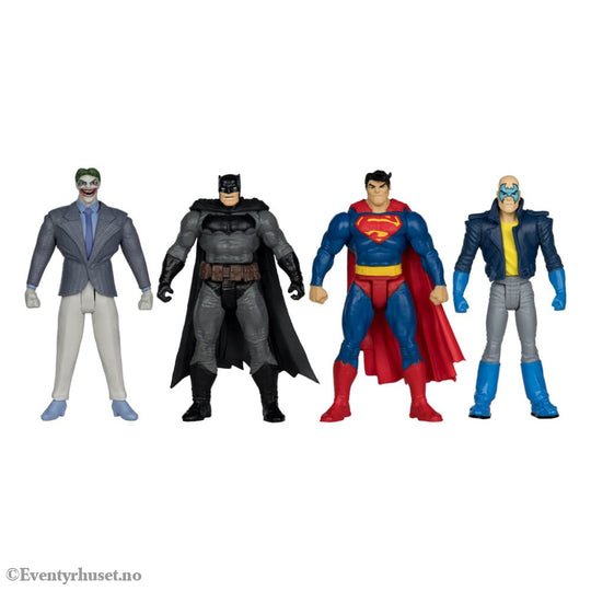 DC Direct Page Punchers Action Figure 4-Pack Batman & Son of Batman & Superman & Joker 7 cm Toys