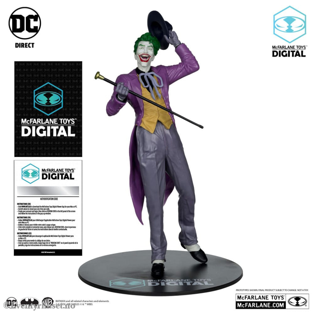 DC Direct PVC Statue 1/6 The Joker by Jason Fabok (McFarlane Digital) 29 cm Toys