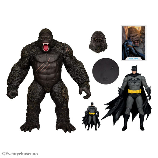 DC Justice League Monsterverse DC Multiverse Action Figures 2-Pack Batman & Kong 29 cm Toys