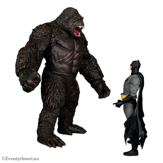 DC Justice League Monsterverse DC Multiverse Action Figures 2-Pack Batman & Kong 29 cm Toys