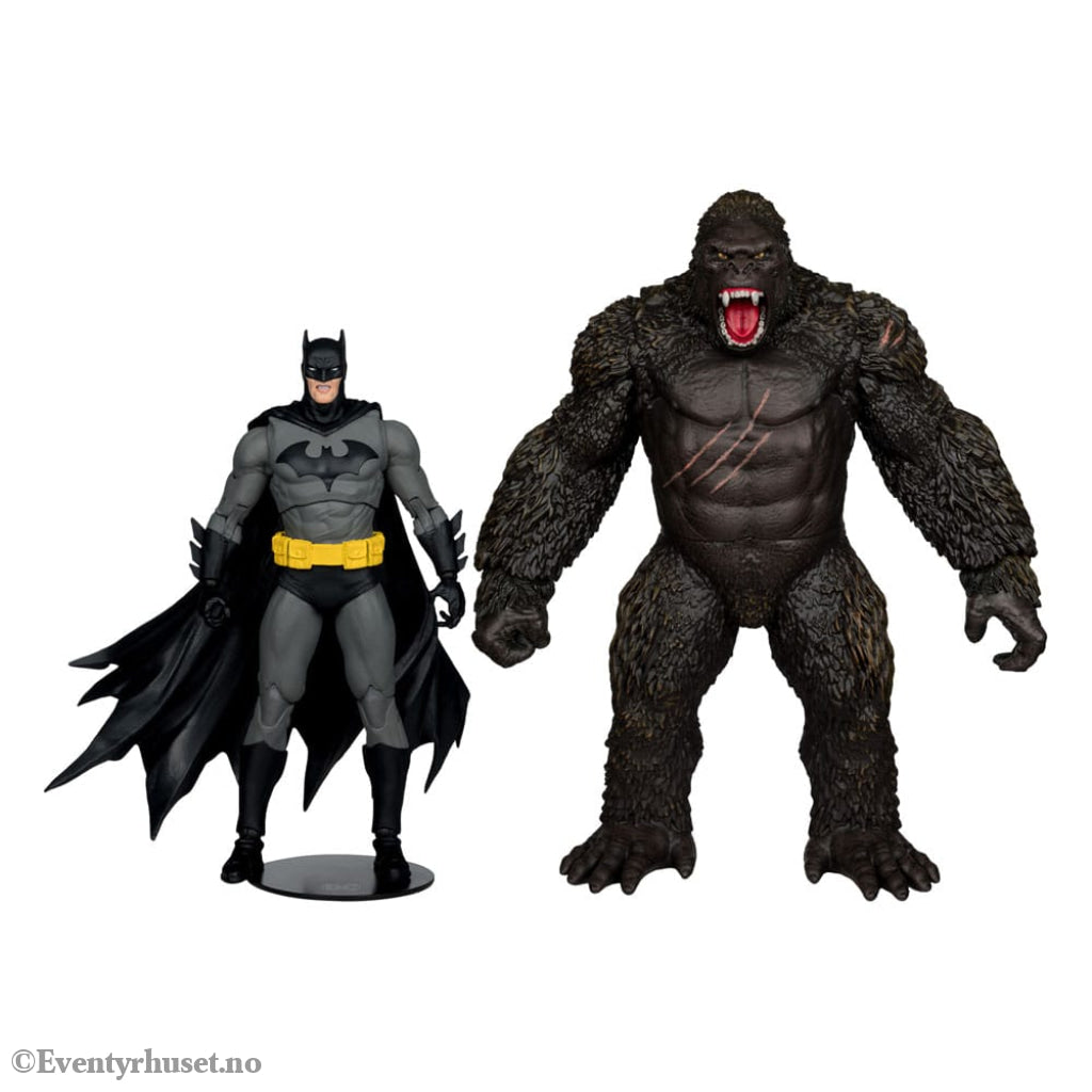DC Justice League Monsterverse DC Multiverse Action Figures 2-Pack Batman & Kong 29 cm Toys
