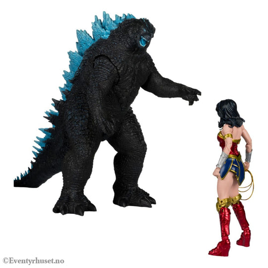 DC Justice League Monsterverse DC Multiverse Action Figures 2-Pack Wonder Woman Vs. Atomic Blast Godzilla 18 cm Toys