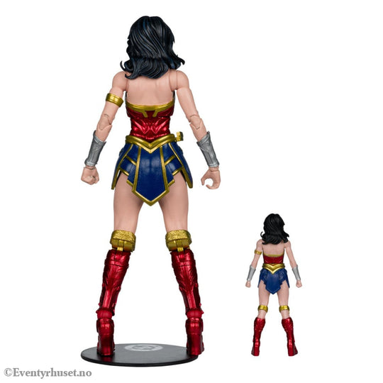 DC Justice League Monsterverse DC Multiverse Action Figures 2-Pack Wonder Woman Vs. Atomic Blast Godzilla 18 cm Toys