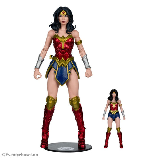 DC Justice League Monsterverse DC Multiverse Action Figures 2-Pack Wonder Woman Vs. Atomic Blast Godzilla 18 cm Toys