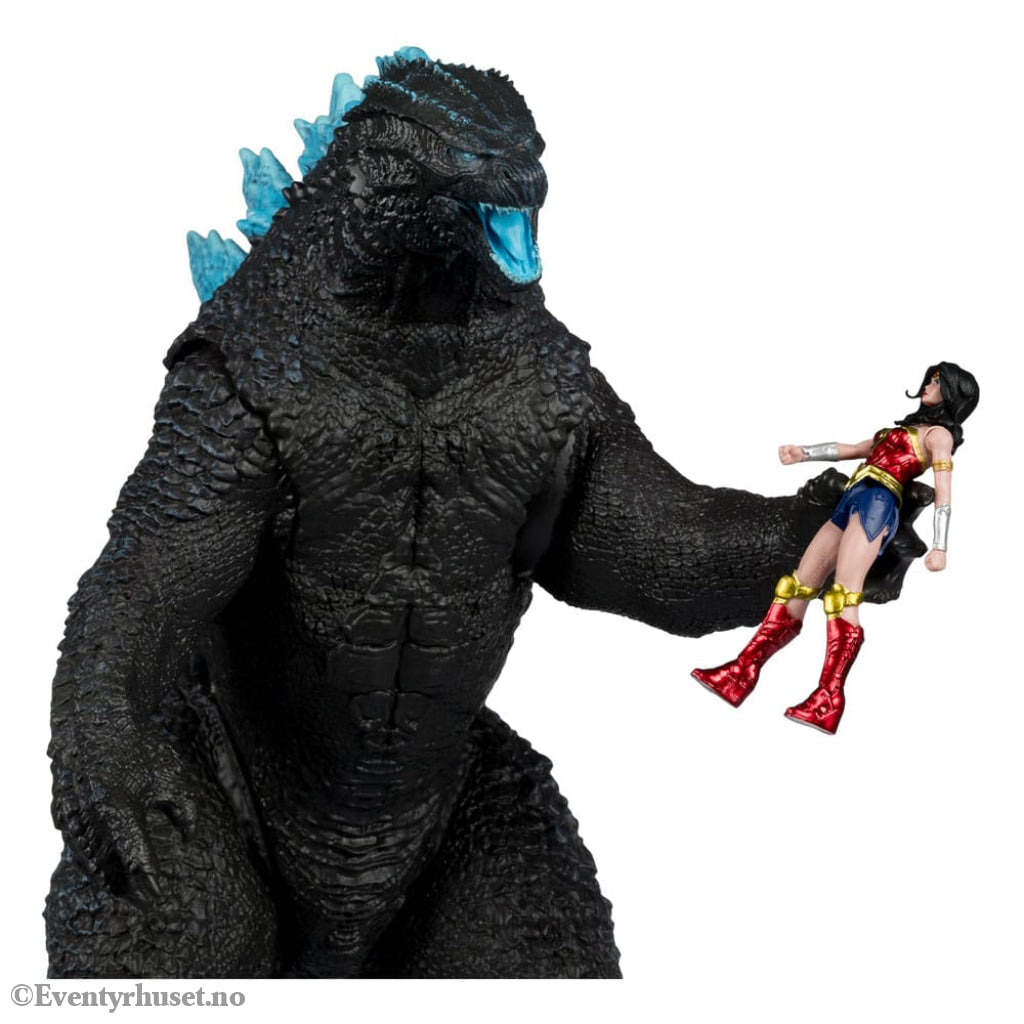 DC Justice League Monsterverse DC Multiverse Action Figures 2-Pack Wonder Woman Vs. Atomic Blast Godzilla 18 cm Toys