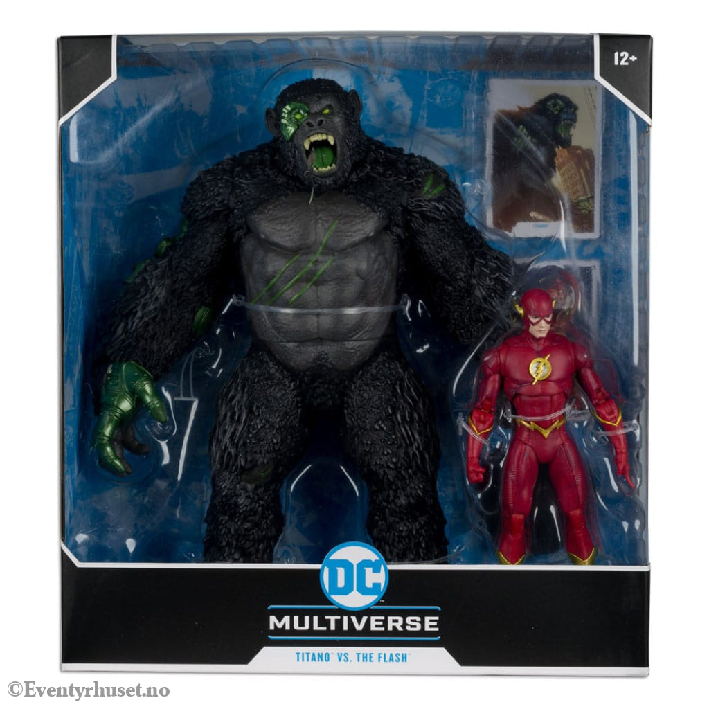 DC Multiverse Action Figure 2-Pack Flash vs. Titano 18 cm Toys