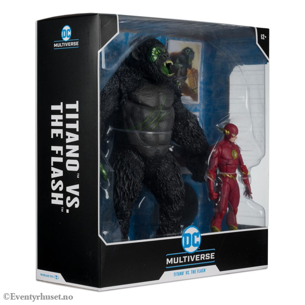 DC Multiverse Action Figure 2-Pack Flash vs. Titano 18 cm Toys