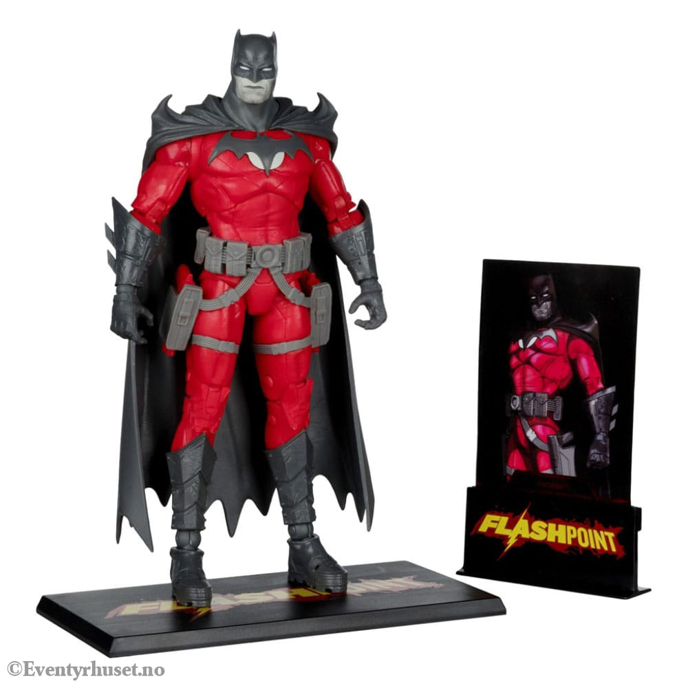 DC Multiverse Action Figure Batman (Flashpoint) (Black & White Accent Edition) (Gold Label) 18 cm Toys