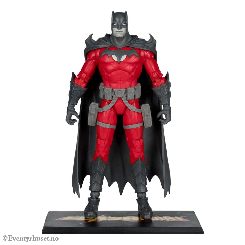 DC Multiverse Action Figure Batman (Flashpoint) (Black & White Accent Edition) (Gold Label) 18 cm Toys