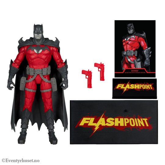 DC Multiverse Action Figure Batman (Flashpoint) (Black & White Accent Edition) (Gold Label) 18 cm Toys