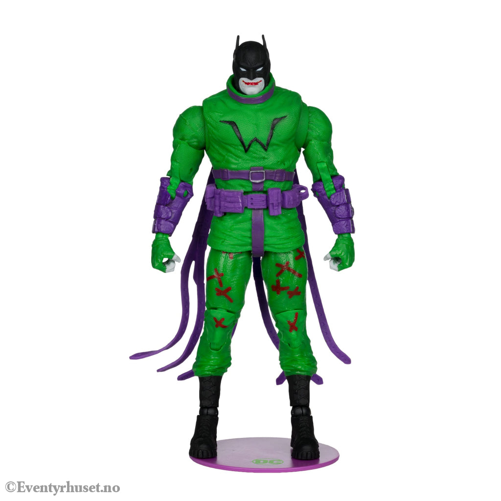 DC Multiverse Action Figure Batman (Batman: Last Knight on Earth) Jokerized (Gold Label) 18 cm. Mint In Sealed Box