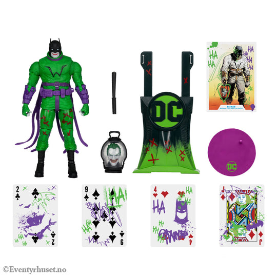 DC Multiverse Action Figure Batman (Batman: Last Knight on Earth) Jokerized (Gold Label) 18 cm. Mint In Sealed Box