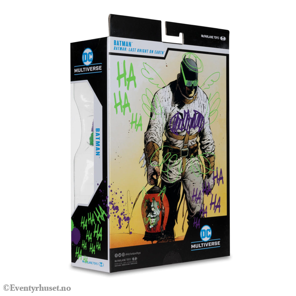 DC Multiverse Action Figure Batman (Batman: Last Knight on Earth) Jokerized (Gold Label) 18 cm. Mint In Sealed Box