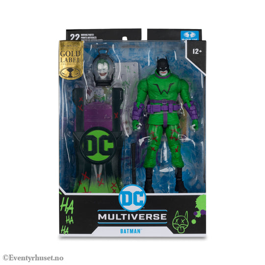 DC Multiverse Action Figure Batman (Batman: Last Knight on Earth) Jokerized (Gold Label) 18 cm. Mint In Sealed Box