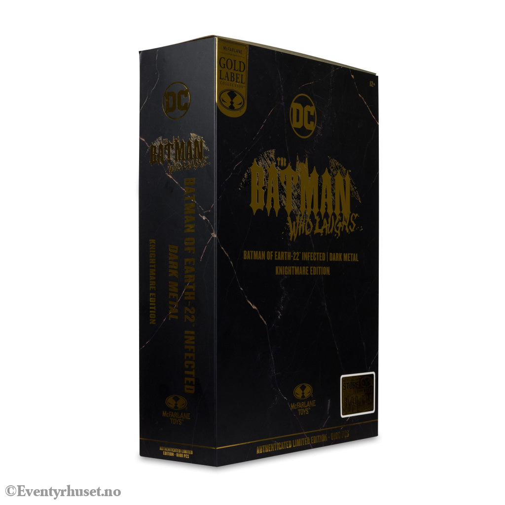 DC Multiverse Action Figure Batman of Earth-22 Infected (Dark Metal) Knightmare Edition (Gold Label) 18 cm. Mint In