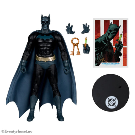 DC Multiverse Action Figure Black Mask as Batman (Beneath the Mask) 18 cm Toys