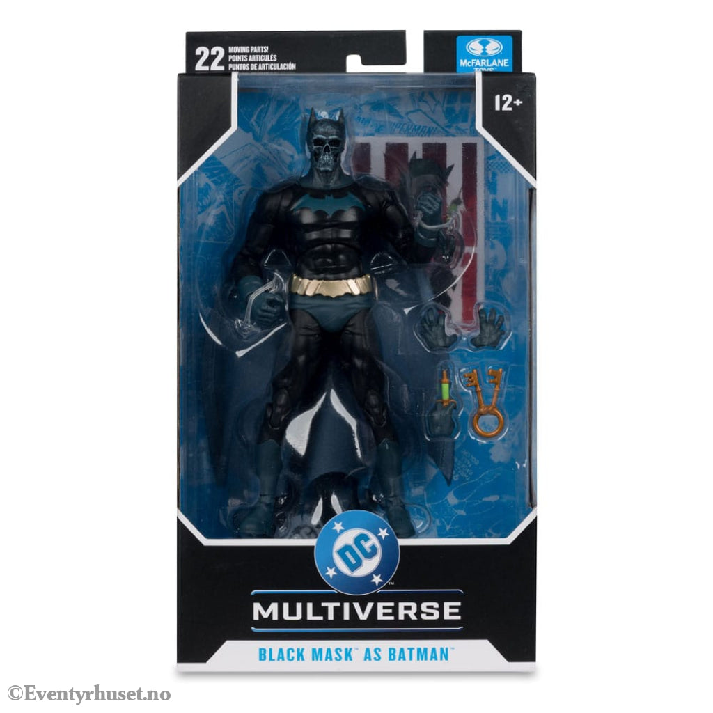 DC Multiverse Action Figure Black Mask as Batman (Beneath the Mask) 18 cm Toys