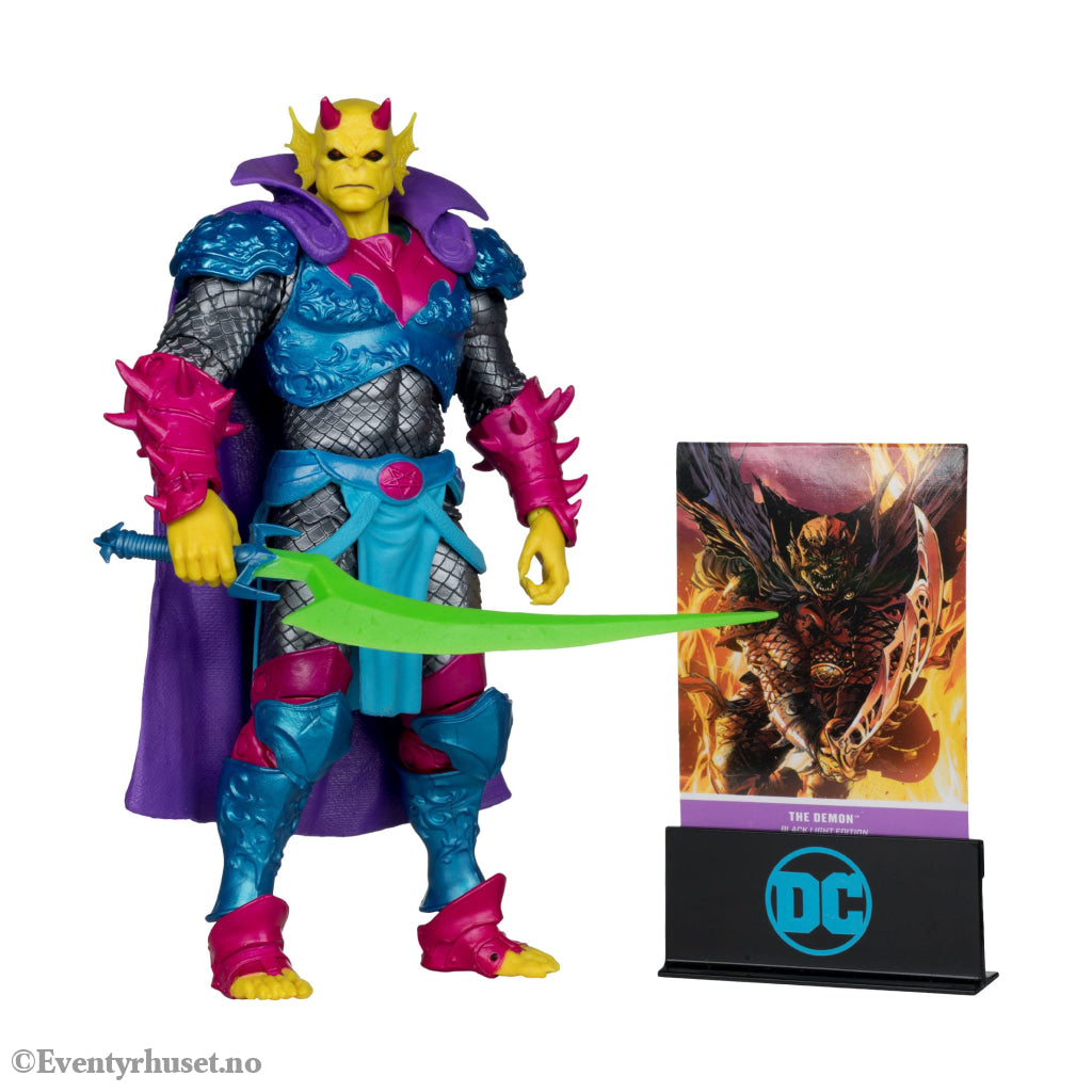 DC Multiverse Action Figure The Demon (Demon Knights) Black Light Edition (Gold Label) 18 cm. Mint In Sealed Box