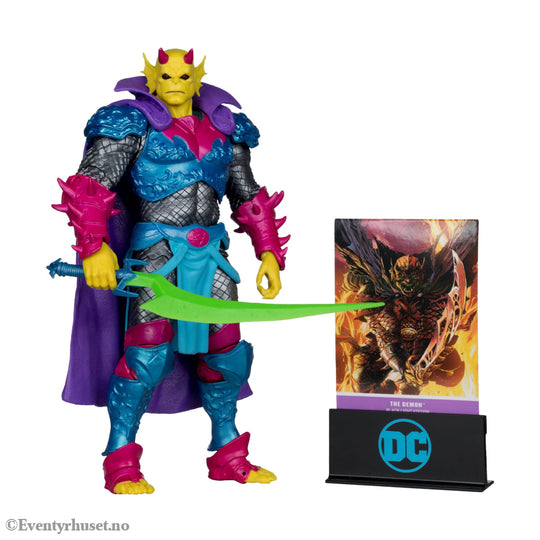 DC Multiverse Action Figure The Demon (Demon Knights) Black Light Edition (Gold Label) 18 cm. Mint In Sealed Box