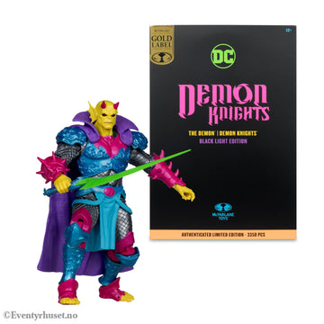 DC Multiverse Action Figure The Demon (Demon Knights) Black Light Edition (Gold Label) 18 cm. Mint In Sealed Box (MISB)!
