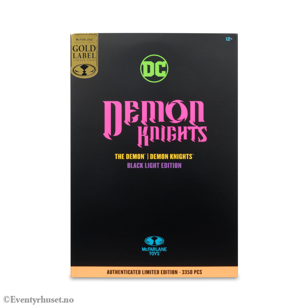 DC Multiverse Action Figure The Demon (Demon Knights) Black Light Edition (Gold Label) 18 cm. Mint In Sealed Box