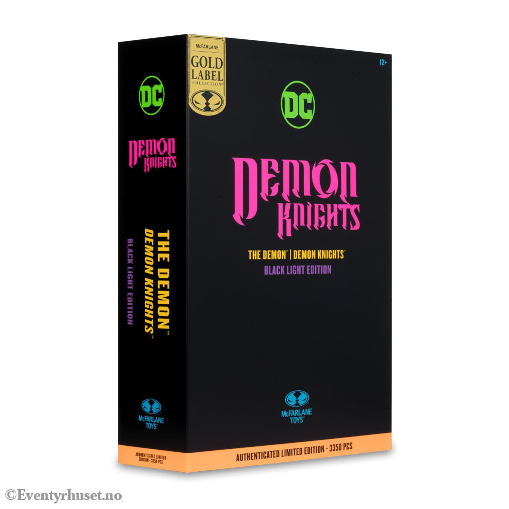 DC Multiverse Action Figure The Demon (Demon Knights) Black Light Edition (Gold Label) 18 cm. Mint In Sealed Box