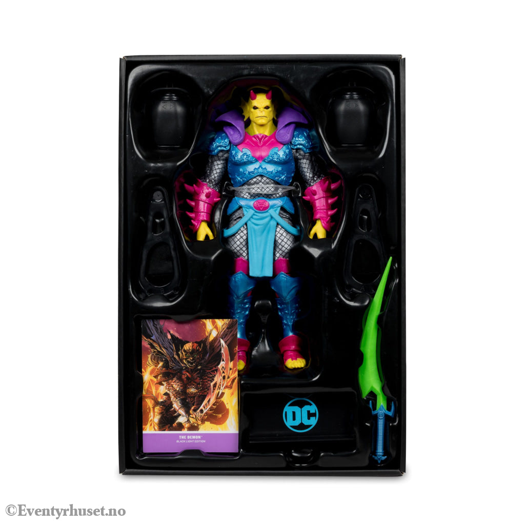 DC Multiverse Action Figure The Demon (Demon Knights) Black Light Edition (Gold Label) 18 cm. Mint In Sealed Box