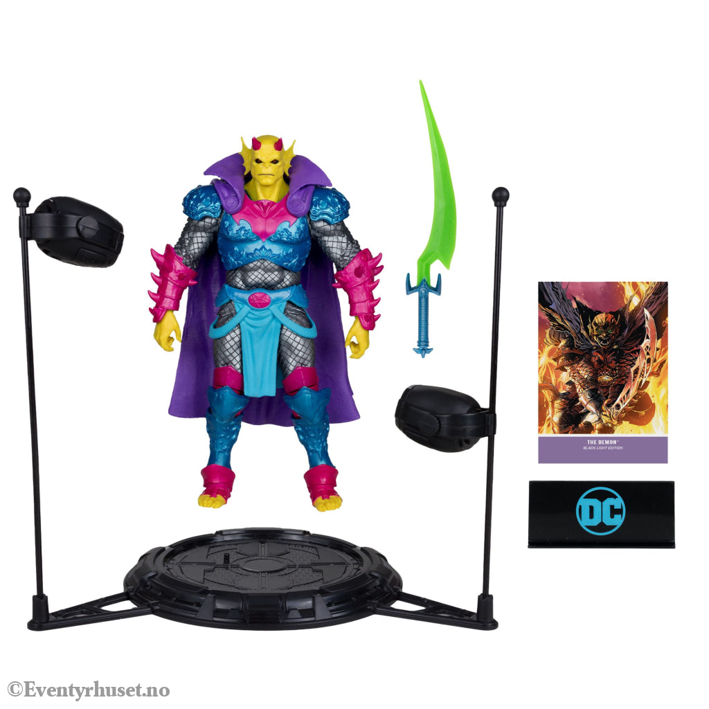 DC Multiverse Action Figure The Demon (Demon Knights) Black Light Edition (Gold Label) 18 cm. Mint In Sealed Box