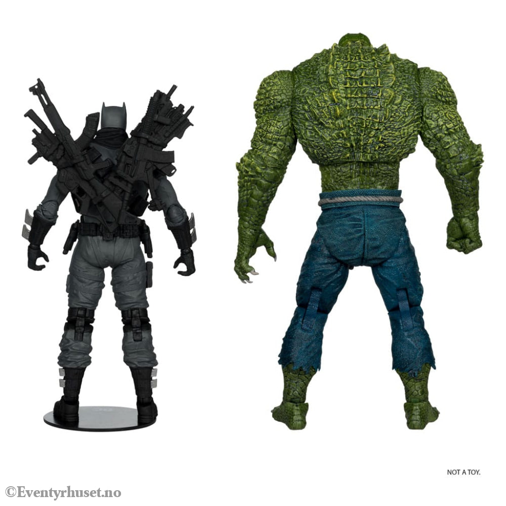 DC Multiverse McFarlane Collector Edition Action Figure 2-Pack #03 Batman vs. Killer Croc 18 cm Toys