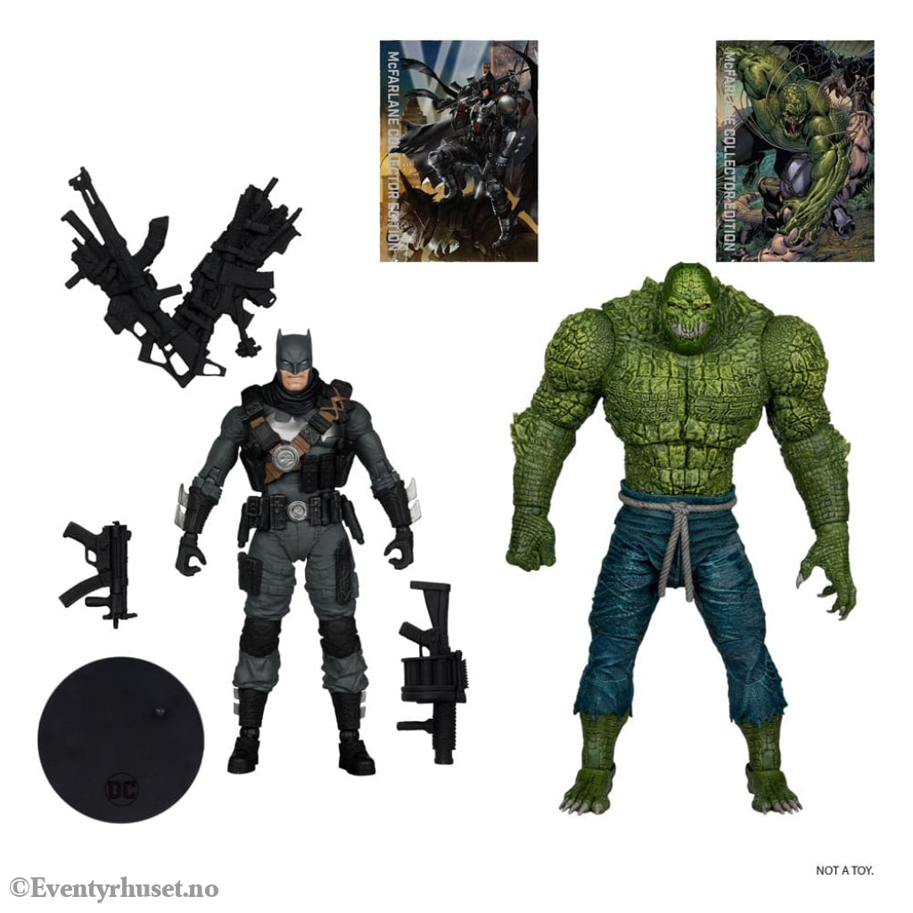 DC Multiverse McFarlane Collector Edition Action Figure 2-Pack #03 Batman vs. Killer Croc 18 cm Toys