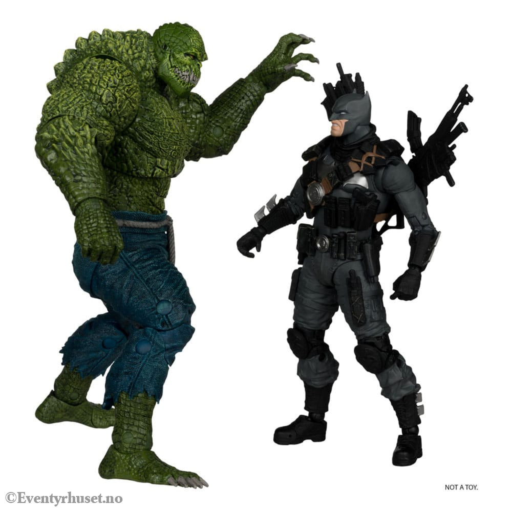 DC Multiverse McFarlane Collector Edition Action Figure 2-Pack #03 Batman vs. Killer Croc 18 cm Toys