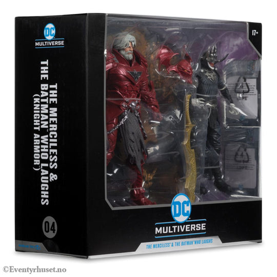 DC Multiverse McFarlane Collector Edition Action Figure 2-Pack #04 Batman who laughs (Knight Armor) & Merciless (Dark