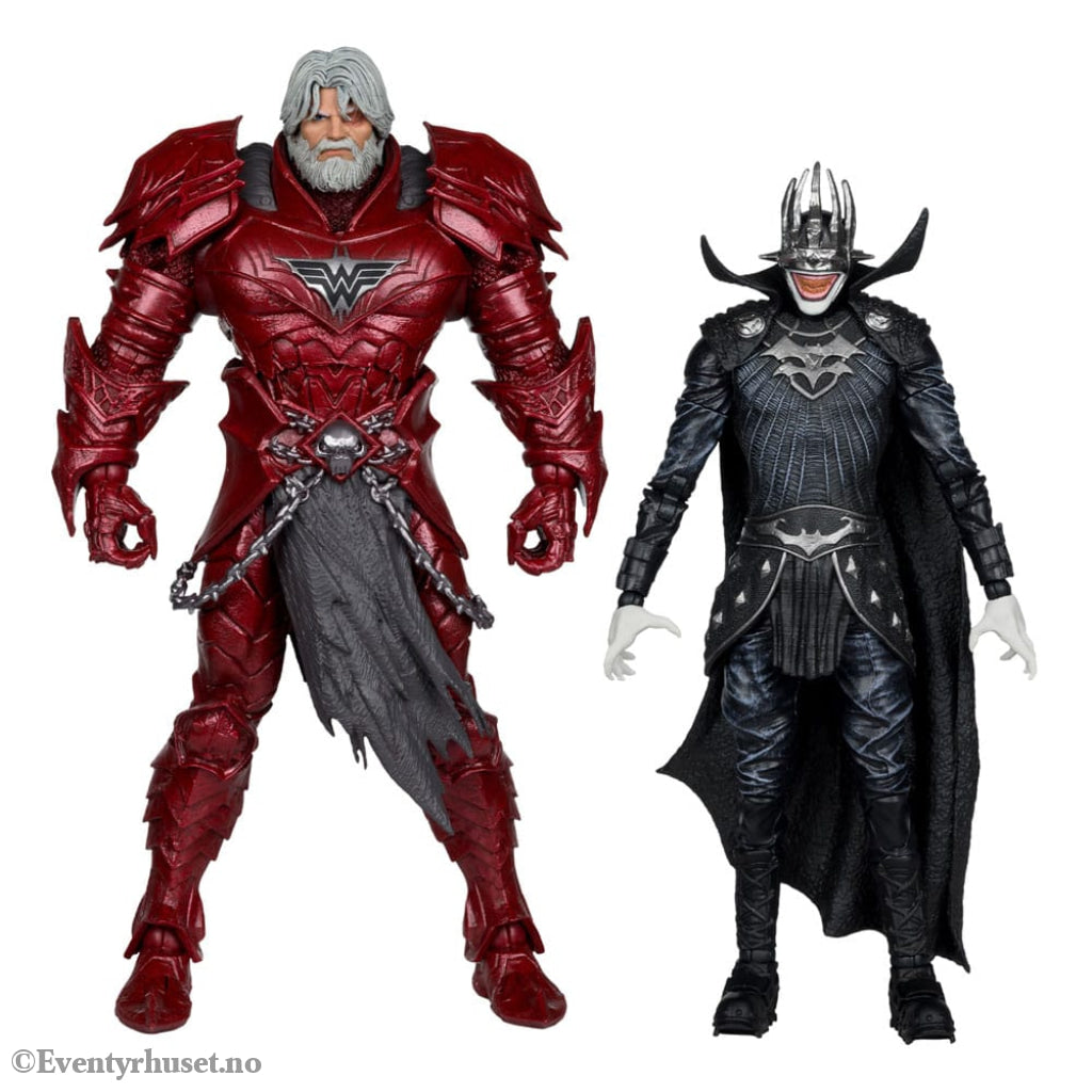 DC Multiverse McFarlane Collector Edition Action Figure 2-Pack #04 Batman who laughs (Knight Armor) & Merciless (Dark