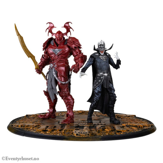DC Multiverse McFarlane Collector Edition Action Figure 2-Pack #04 Batman who laughs (Knight Armor) & Merciless (Dark