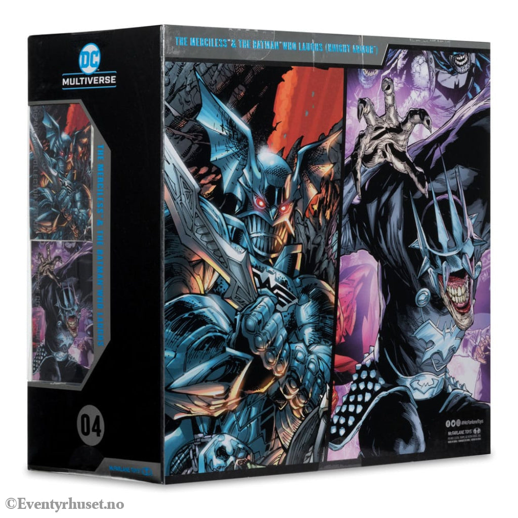 DC Multiverse McFarlane Collector Edition Action Figure 2-Pack #04 Batman who laughs (Knight Armor) & Merciless (Dark